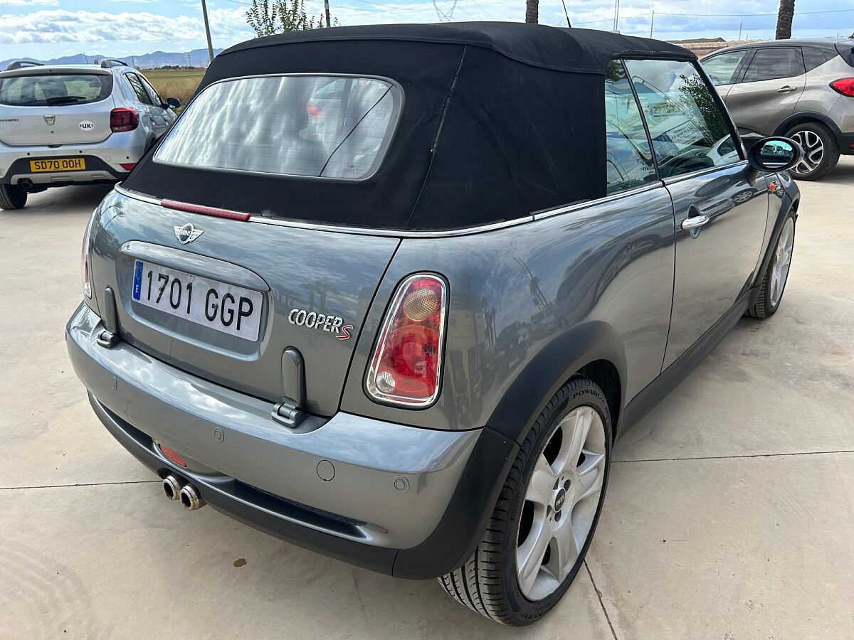 MINI COOPER S CONVERTIBLE 1.6 AUTO SPANISH LHD IN SPAIN 82000 MILES SUPERB 2008